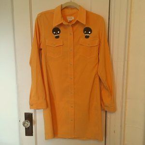 J. Crew Skulls Shirtdress